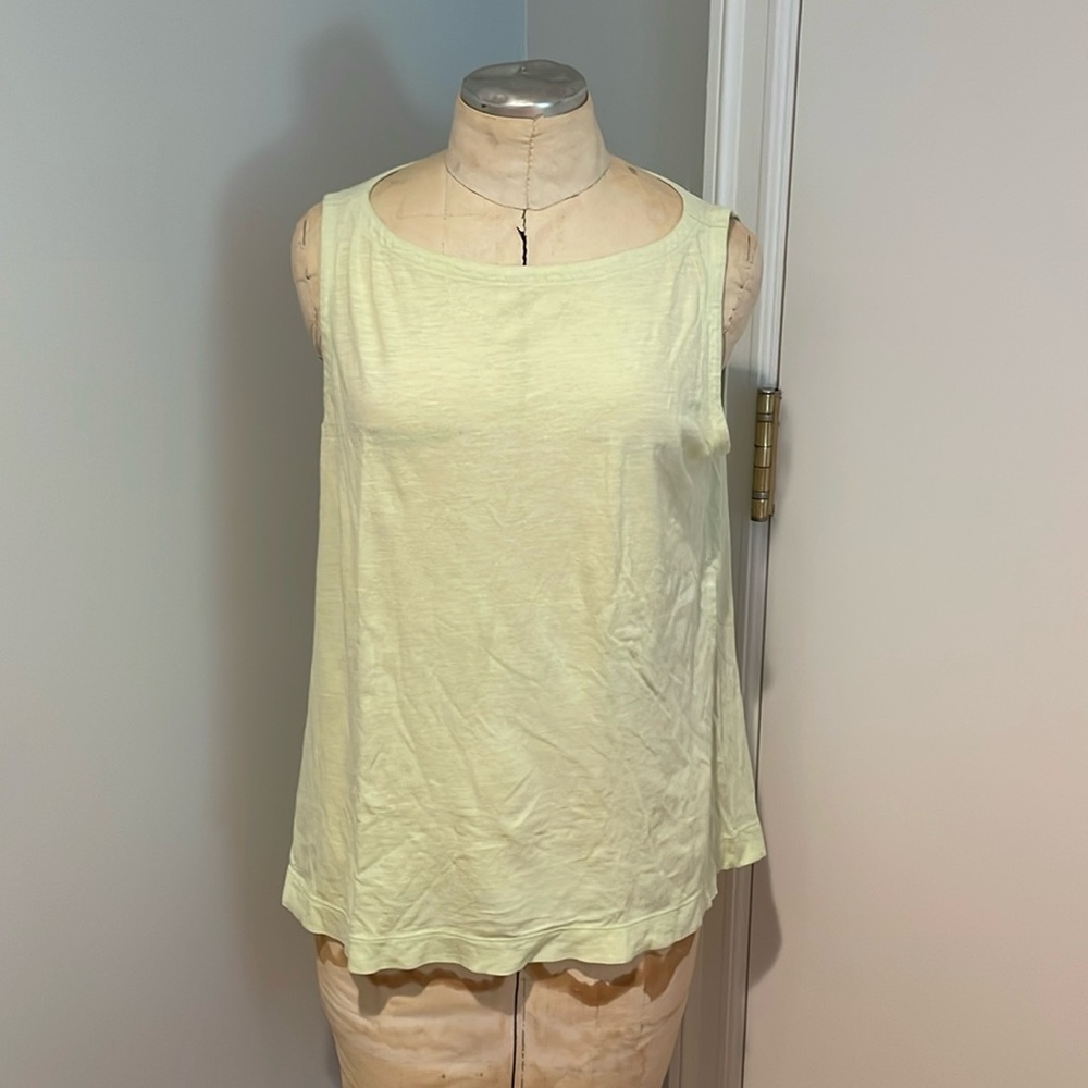 Loft Green Sleeveless Women's Top Size Medium
